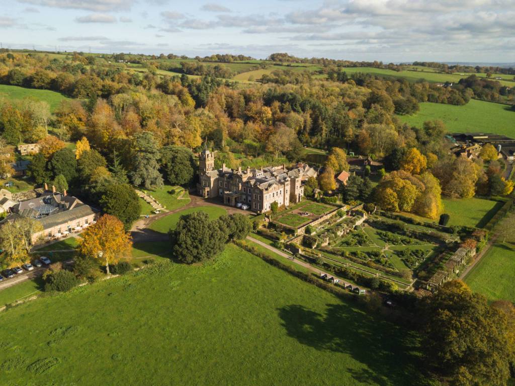 Hestercombe Hestercombe Gardens Aerial photograph