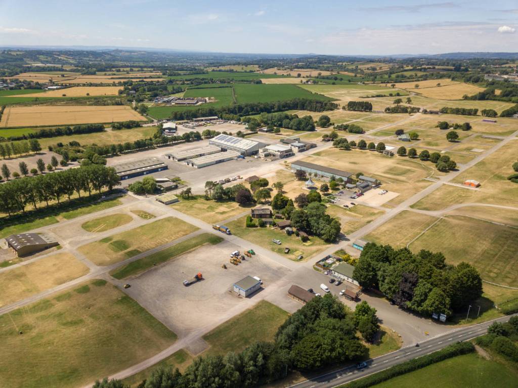 Royal Bath and West Showground Aerial Image of The Royal Bath and West Showground